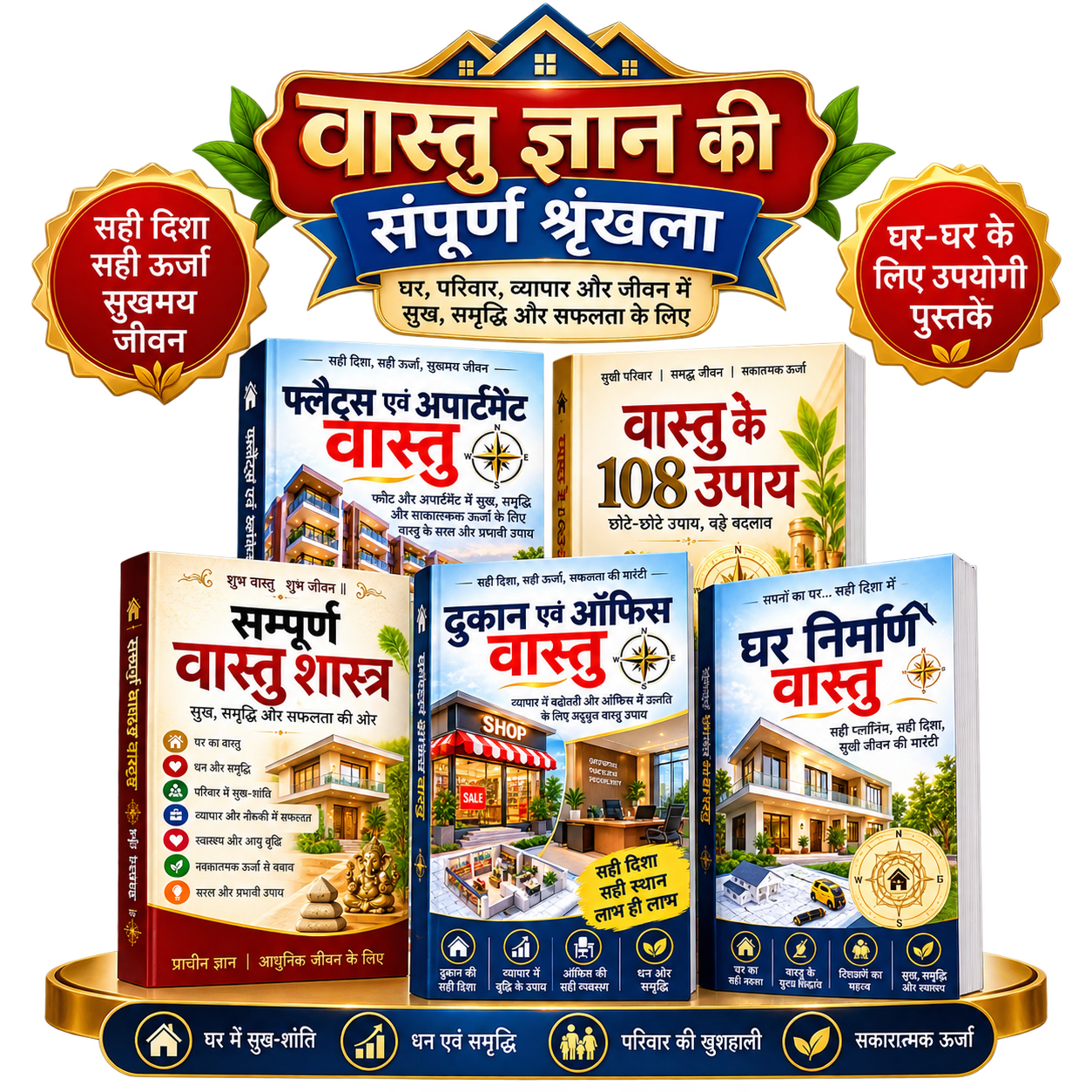 वास्तु ज्ञान की सम्पूर्ण श्रृंखला